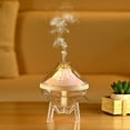 thumbnail image 6 of Volcano Humidifier, Desktop Small Portable with Colorful Night Light, Quiet 35dB USB-C Charging, 350ml for Home Office, 6 of 7