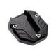 thumbnail image 1 of Soporte lateral para pies de motocicleta, modificación universal, accesorios antideslizantes duraderos, reemplazo de aleación de aluminio, fácil de instalar, estudio Premium Negro Yotijar almohadilla para pata de cabra de motocicleta, 1 of 9