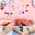 thumbnail image 4 of Cuentas para Pulseras, Sebami Kit para Hacer Pulseras con 4655 Piezas Accesorios, Kit Port&aacute;til de Manualidades,Cuentas para DIY con 3 Niveles de Cajas de Amacenamiento para Ni&ntilde;os, 4 of 7