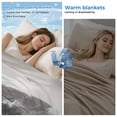 thumbnail image 2 of National Parks Cooling Blanket,Lightweight Breathable Summer Throw Blanket with Double Sided Cold Effect,Canadian Smokey Mountain Cliff Idyllic Picnic Blankets Bed Sheet for Hot Sleepers 30"x40", 2 of 8