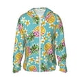 thumbnail image 2 of Lsque Cute Pineapples UPF 50+ Lightweight Sun Protection Men's Women's Long Sleeve Shirt, Hoodie Performance -X-Large, 2 of 9