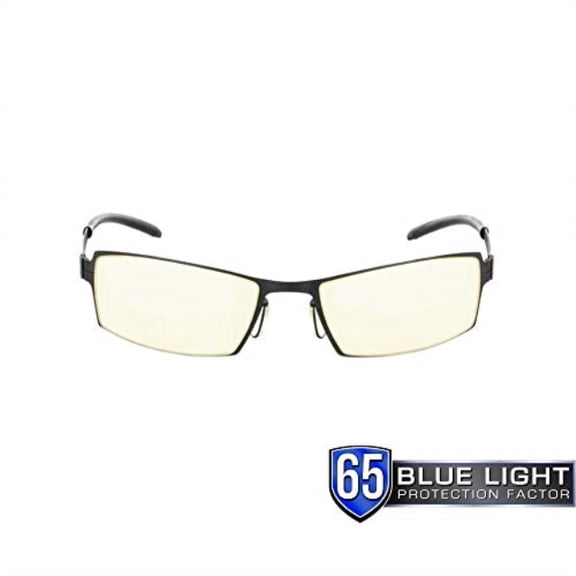 gaming glasses | blue light blocking glasses | sheadog/onyx by gunnar | 65% blue light protection, 100% uv light, anti-reflective to protect & reduce eye strain & dryness