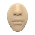 thumbnail image 4 of Maniquí portátil modelo de cara de silicona Flexible para de Beige, 4 of 6