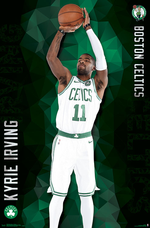 kyrie irving poster celtics