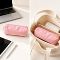 thumbnail image 5 of Lksixu Corduroy Pencil Pouch, Large Capacity Solid Color Pencil Case with Zipper, Aesthetic Stationery Organizer, Lightweight & Spacious Pencil Bag, Portable Travel Cosmetic Makeup Bag, 5 of 7