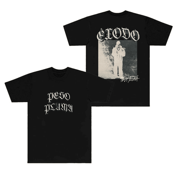 Peso Pluma Exodo Album Cover T - shirt Unisex Summer Casual Short Sleeve Rapper Tee