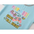 thumbnail image 3 of Topgal Soft Summer Cartoon Pajamas for Little Big Girls Gamer Play Mode Sleepover 2PC Tee & Shorts Sets Size 10, 3 of 7