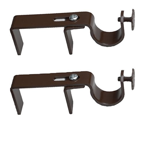 NoNo Bracket - Curtain Rod Bracket attachment for Outside Mount Vertical Blinds