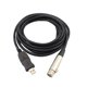 thumbnail image 2 of Cable De Micrófono USB Convertidor De Micrófono Conector de sonido Cables Para Grabación Yotijar Cable de micrófono USB, 2 of 7