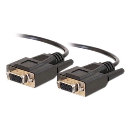 UPC: 0757120252160 | C2G 25216 DB9 F/F Serial RS232 Cable  Black (3 Feet  0.91 Meters)