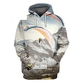 thumbnail image 2 of Sweat à Capuche Imprimé 3D pour Hommes, Hip Hop Excitation, Manches Longues, Surdimensionné, 2 of 5