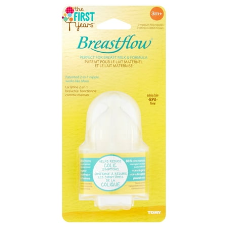 Breastflow Stage 2 Nipples- 2pk