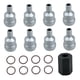 thumbnail image 4 of 8 herramientas de bola de alta presión, repuesto para fugas de aceite en el riel, kit de reparación de juntas tóricas de inyector para, 4 of 8