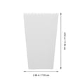 thumbnail image 2 of Homoyoyo 24Pcs White Paper Popcorn Boxes Easy Carry Popcorn and French Fries Food Packaging, 2 of 8