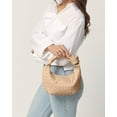 thumbnail image 2 of Knoted Woven Handbag for Women - Faux Leather Fashion Designer Ladies Hobo Handbags - Fashion Knotted Handle Clutch Bag, 2 of 6
