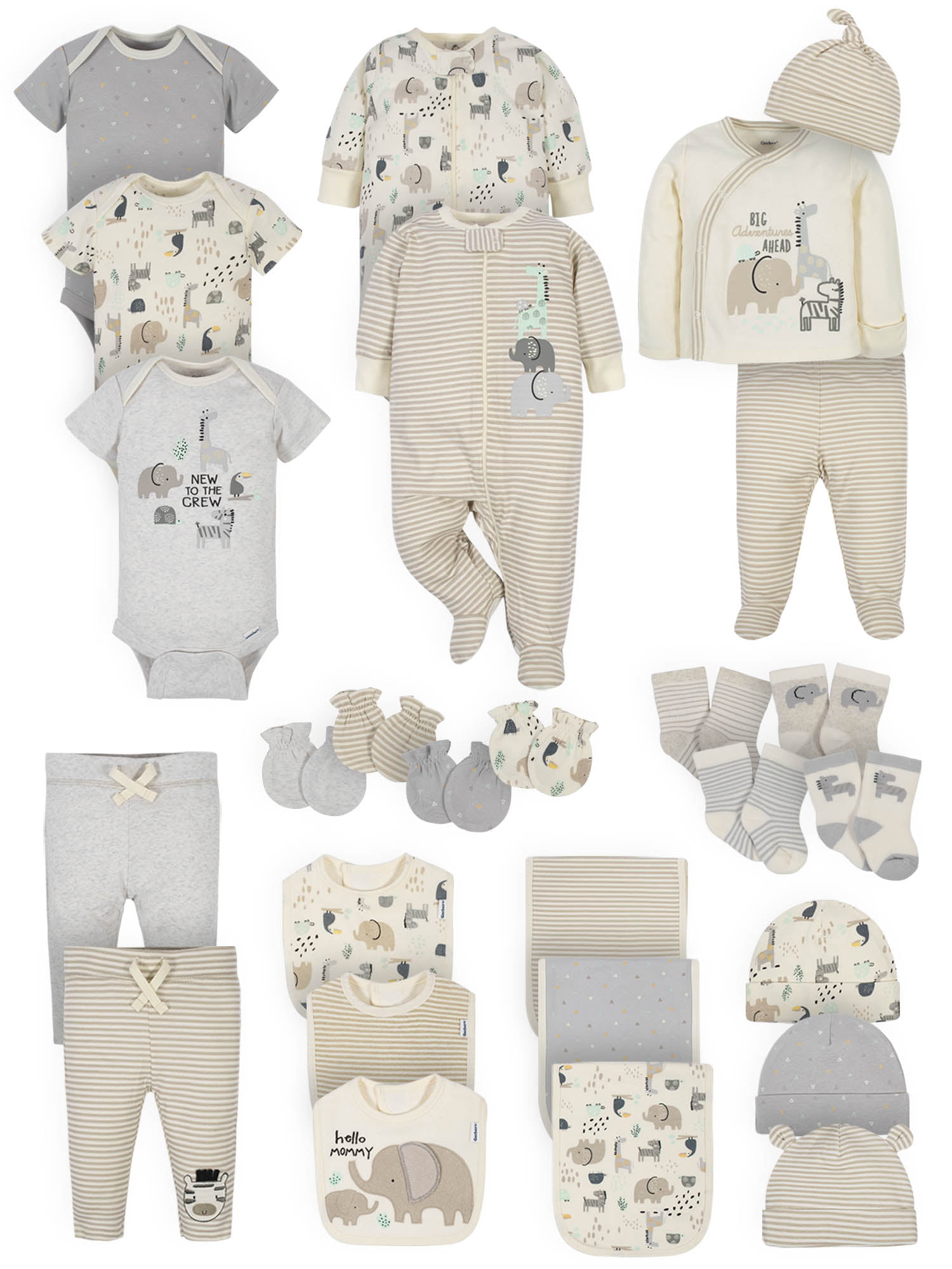 Neutral baby items