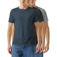 thumbnail image 2 of Ma Croix Mens Lightweight Classic Premium 3-Pack Short Sleeve Crew Neck T-Shirt, 2 of 6