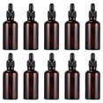 thumbnail image 1 of Eye Dropper Bottles for Essential Oils, 50ml Empty Tincture Bottles Glass Dropper Bottles Clear Clear Boston Round Bottle with Glass Eye Dropper, 7pcs, 1 of 7