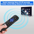 thumbnail image 4 of 2 Pack Replacement Remote Controls for Roku TV,Compatible with TCL/Hisense/Sharp/Philips/Onn/Element Roku TV (Not for Roku Stick,Box or Speaker), 4 of 7
