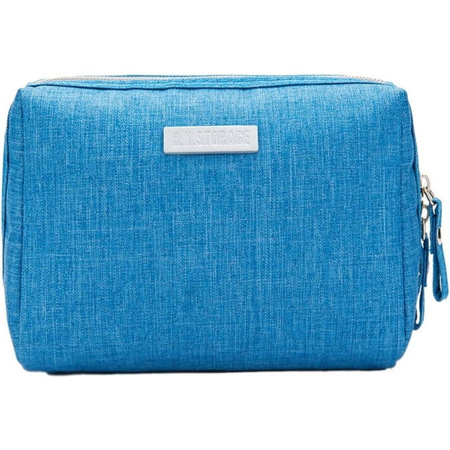 Bolsa de maquillaje HUOGUO impermeable de nylon para bolso Travel Light Bl