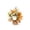 A, variant on Fall Floral Centerpiece, Potted Harvest Decoration, Maple Pumpkin and Flower Arrangement for Vases Centerpieces and Dining Tables, Synthetic Foliage with Freestanding Bouquet