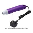 thumbnail image 3 of Pistola de calor eléctrica de 230V, pistola de aire caliente de calor rápido para sello de goma de plástico retráctil DIY, 3 of 7
