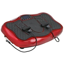 ZENSTYLE Waver Vibration Plate Exercise Machine Whole Body Workout Vibration Fitness Red