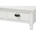 thumbnail image 5 of Baxton Studio Garvey French Provincial White Finished Wood 3-Drawer Entryway Console Table, 5 of 5