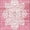 Pink, variant on Unique Loom D'Amore Austin Contemporary Floral Area Rug or Runner
