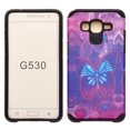 thumbnail image 1 of Galaxy Go Prime Case, Galaxy Grand Prime [Impact Resistant] Hybrid Dual Layer Armor Defender Protective Case Cover For Galaxy Go Prime / Grand Prime - Midnight Butterfly, 1 of 1