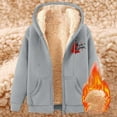 thumbnail image 4 of WILLBEST Sudadera de Mujer de Invierno Informal con Cremallera y Capucha Estampada Sudadera Suave y Cálida para Deportes Al Aire Libre Y XXX-Grande, 4 of 5