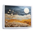 thumbnail image 2 of Designart "Clouds Prairies compositions VII" Modern Floater Framed Canvas Wall Art, 2 of 7