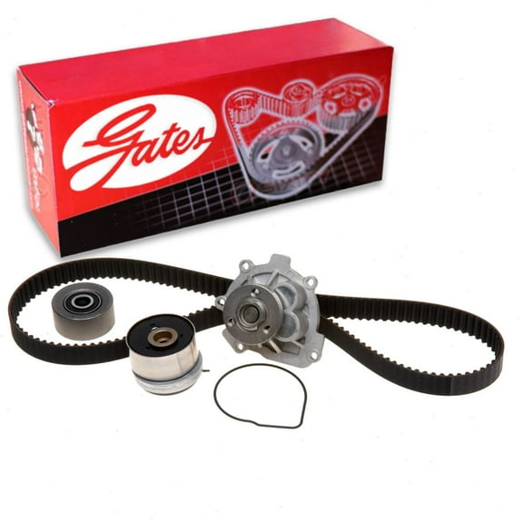 Gates PowerGrip Timing Belt Kit w Water Pump compatible with Chevrolet Aveo5 1.6L L4 2009-2011
