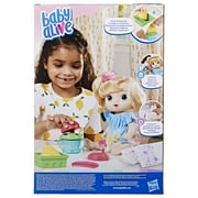 Baby Alive Fruity Sips Doll, Apple, Pretend Juicer Baby Doll Set, Kids 3 and Up, Blonde Hair