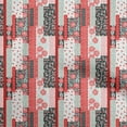 thumbnail image 1 of oneOone Silk Tabby Light Red Fabric Floral Sewing Craft Projects Fabric Prints By Yard 42 Inch Wide, 1 of 5