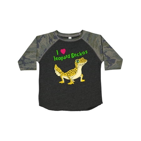 

Inktastic I Love Leopard Geckos Gift Toddler Boy or Toddler Girl T-Shirt