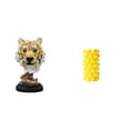thumbnail image 1 of Escultura de cabeza de tigre, escultura de mesa, jarrón de flores, , estatua moderna, adorno geométrico, material de resina, adecuado para de, 1 of 8