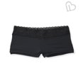 thumbnail image 1 of Aeropostale Womens Modal Lace Boy Shorts Bragas, Negro, Mediano Aeropostale Pantalones cortos de chico, 1 of 2