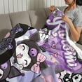 thumbnail image 3 of Kuromi anti-pilling, suave, ligera, esponjosa y acogedora de lujo para hogar y cocina – Perfecta para niños y adultos,180X120cm, 3 of 6