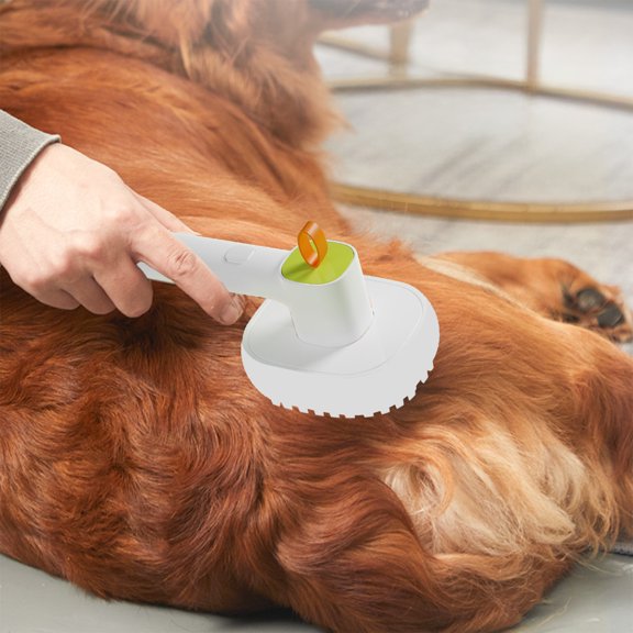 Wzzjkit Pet Comb Soft Tooth Comb for Cats and Dogs Massage Spray Comb Pet Hair Care Comb Hair Removal and Non Flying Comb Cleaning Supplies