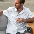 thumbnail image 5 of Burlebo Men's Performance Western Short Sleeve Pearl Snap Button Up Shirt, 5 of 5