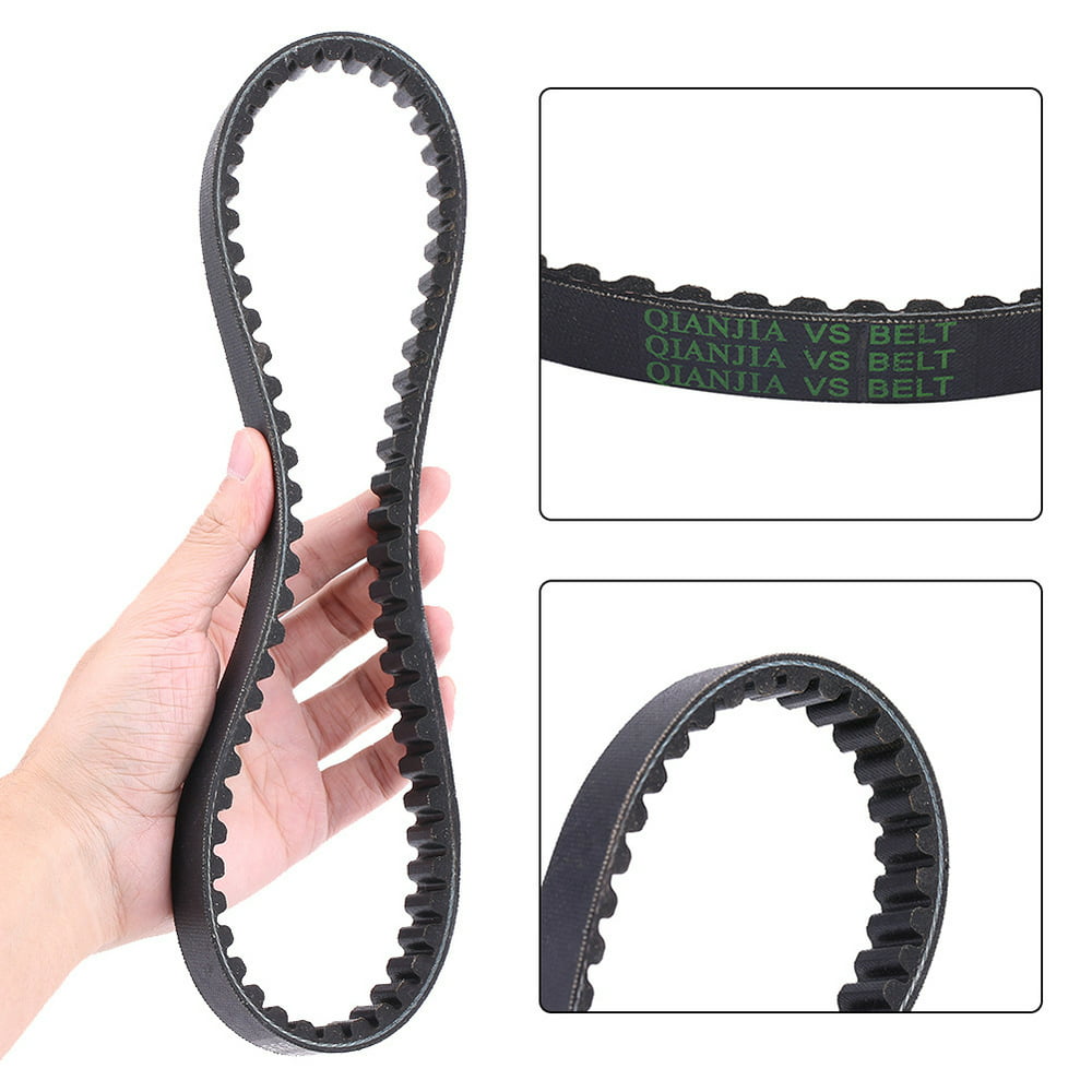 Tebru Black Rubber Drive Belt for GY6 50CC 139QMB Scooter 669-18-30 ...