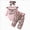C30-Pink, variant on 3-6 Months Infant Cute Baby Girls Clothes Set Long Sleeve T-Shirt and Pants Kids 2pcs Outfits School Set