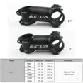 thumbnail image 6 of BUCKLOS 31.8mm Carbon+Aluminum Bike Stem 6/17 Degree 60~120mm Mountain Bike Stem, Super Light Bicycle Handlebar Stem Fit Cycling Competition, Road Bike, Bicycle Stem, 6 of 8
