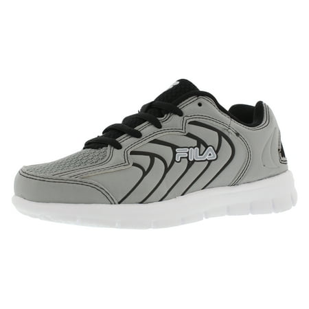 Fila Star Runner Running Boy s Shoes Size 1.5  Color: Black/Grey