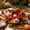 D, variant on Snmubt Thanksgiving Candle Rings, Pumpkin Berry Floral Wreath for Thanksgiving Decorations, Harvest Table Centerpieces and Candle Holder Display