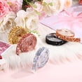 thumbnail image 5 of Crystal Rhinestone Ribbon Bling Diamond Ribbon Wrap Roll for Wedding Crafts DIY Resin Rhinestone Ribbons Self Adhesive Crystal Rhinestones Ribbon Stickers Birthday Cakes Decor, 5 of 7