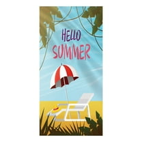 Guanhe Oversized Beach Towels 30x60inch, Summer Beach Essentials Travel Swimming Pool Lightweight Colorful Bath Towel Sandproof Sun-protective