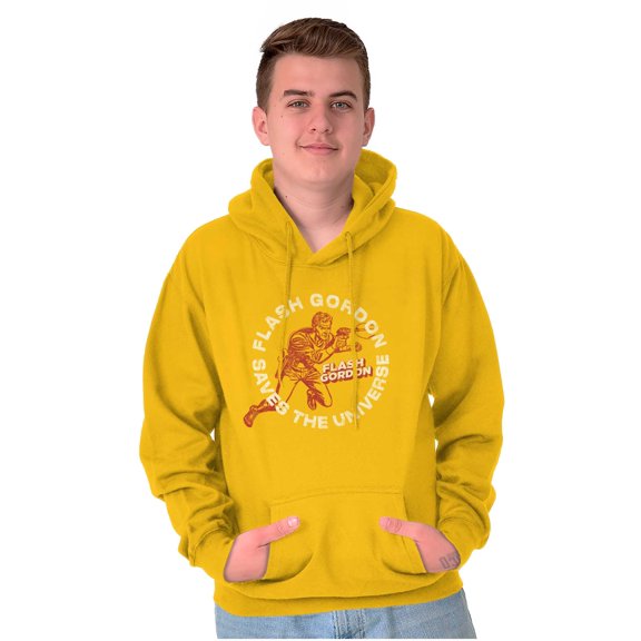 Flash Gordon Superhero Comic Book Hoodie Sweatshirt Women Men Brisco Brands S