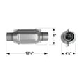 thumbnail image 4 of Flowmaster Universal 222 Series (49 State) Catalytic Converter - 2.25 In. In/Out, 4 of 4